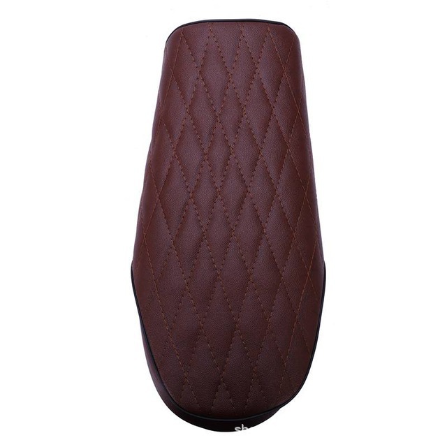 Motorcycle modified retro seat cushion, flat style men's straddle seat cushion, CG125 hump seat cushion