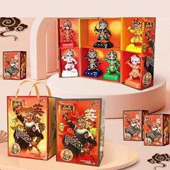 非遺品文化玩具非遺品伝承潮汕英歌舞玩具英歌舞人形春節祝日プレゼント国潮