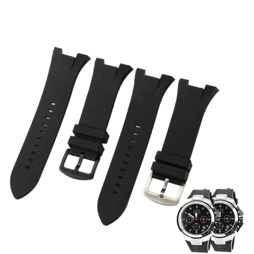 Подходит AR Amani AX1803 1802 1050 силиконовый ремешок для часов с разрезом 31*14 мм