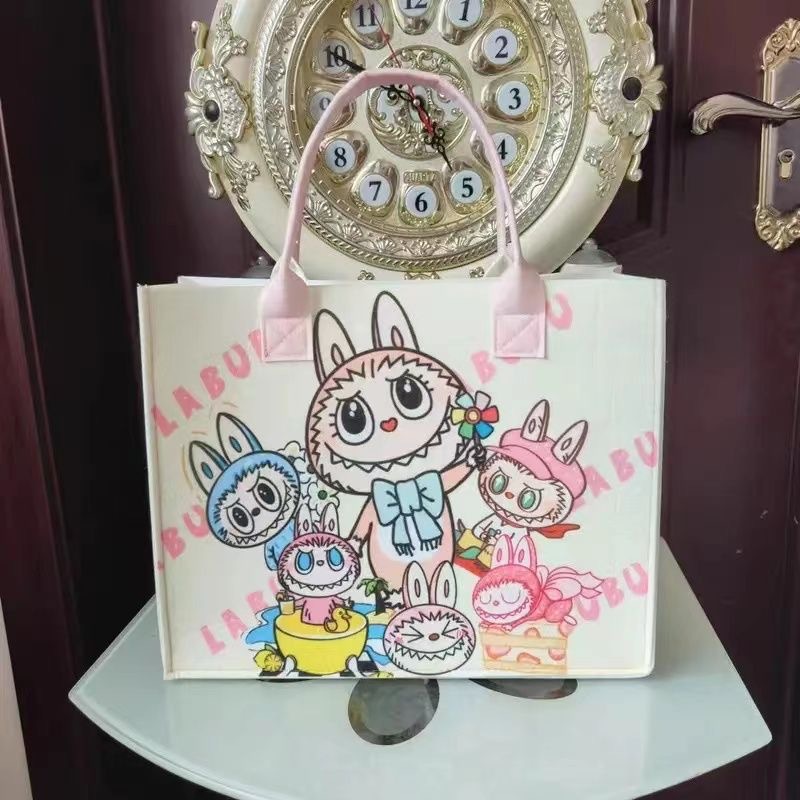 핑크 라부부; 34*27*11