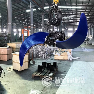 推动水力循环潜水推流器 曝气池水下搅拌机2.2kw低速潜水推进器