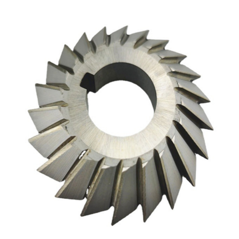 双角铣刀M2高速钢角度铣刀V型槽60*45度60度65度70度75度80度90度