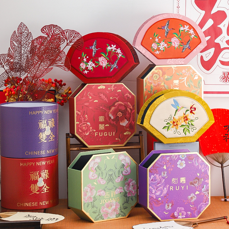 Nuevos productos creativos de Boche de Año Nuevo flor flor floral caja vacía florista decoración para el hogar abrazar barril