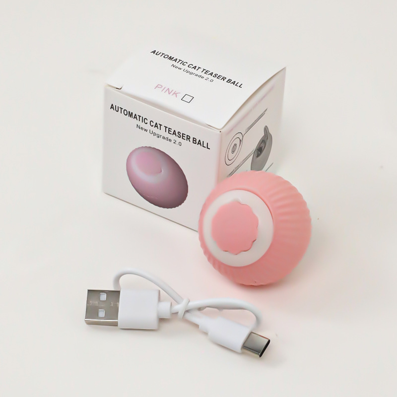 Bolas de gato inteligentes, bolas de juguete para gatos, bolas de cola eléctrica, juguetes para gatos, artefactos de entretenimiento para gatos