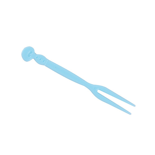 Cartoon creative fruit pick cake dessert fork pastry fork plastic disposable fruit fork home set