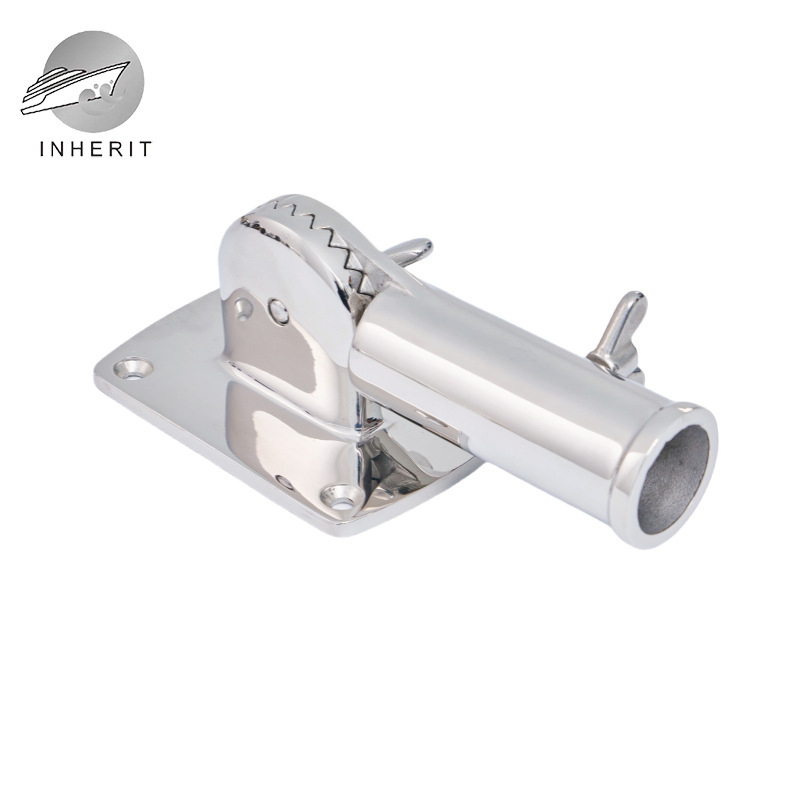 180-degree rotatable outdoor flagpole fixed base wall street lamp can be equipped with 316 precision casting flagpole holder