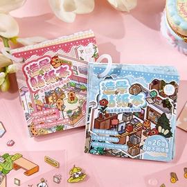 文具贴纸;笔记本记事本;拼图、拼板