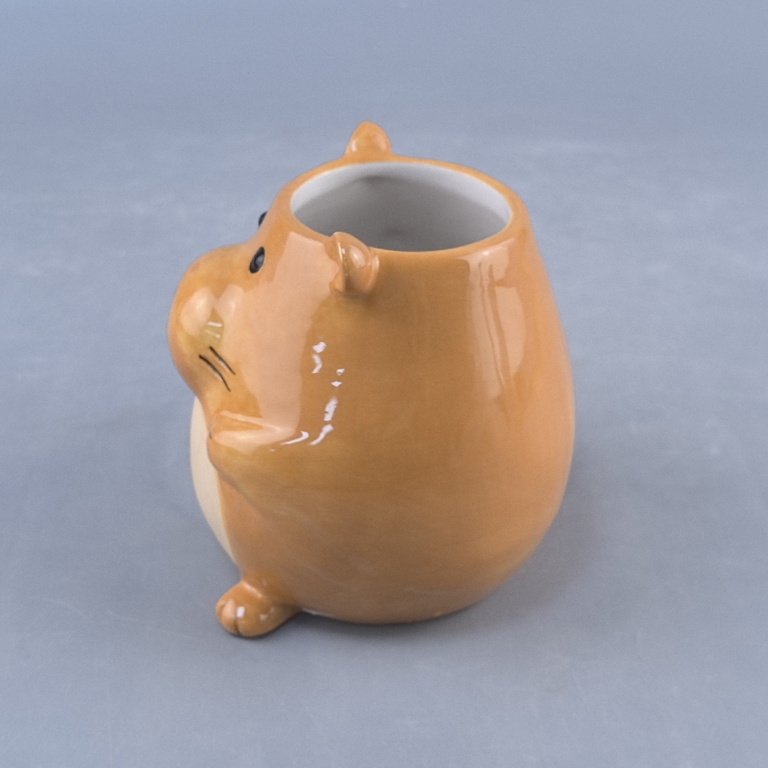 Creativo encantador Capibala taza de cerámica creativa delfin de agua taza de regalo de cumpleaños de dibujos animados taza de pareja casera