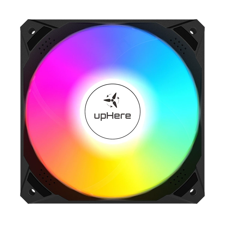 Коробка для воды охлаждаемого компьютера 12смВ вентилятора радиатор RGB тихий PWM Шэньлюань загрязнение