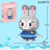 Mini Zhuzhu Rabbit 164pcs [Color Box Installation]