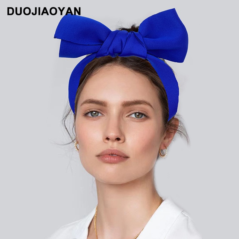 Oversized Bow Headband Premium Stereoscopic Hair Accessories_voghion.com