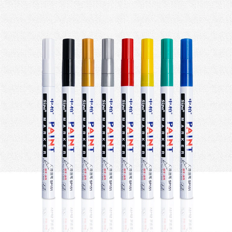 Brush, white tires, highlighter, 1.0mm