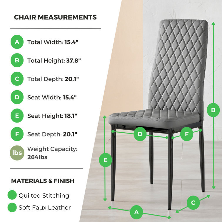 Wal-Mart silla de línea horizontal fábrica de comercio exterior silla de comedor de lujo de alto nivel silla de restaurante italiana silla respaldada
