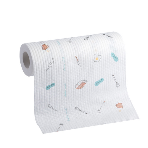 Pack of 40 pieces of disposable non-woven no-wash rags, absorbent lazy rags, non-stick oil cleaning table and dishwashing cloths