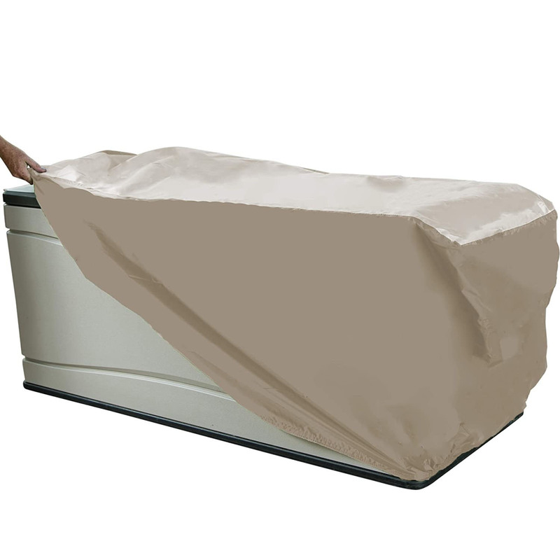 Storage box cover Amazon eBay rainproof sunscreen 210D outdoor courtyard deck box cover storage box cover furniture cover