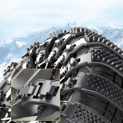 Tire anti-skid chains, off-road vehicle Tire snow chain