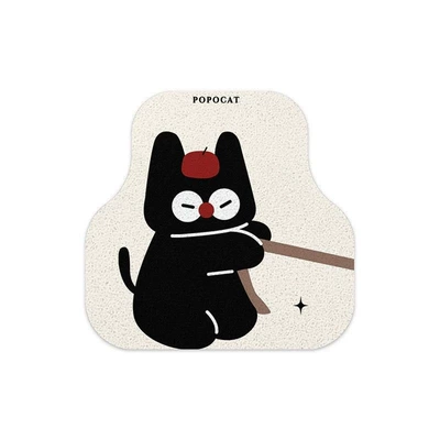 silk loop floor mat for | Avtomobil döşəmə paspasları - kitten-pull-rope-single-row-silk-loop-5050cm1919