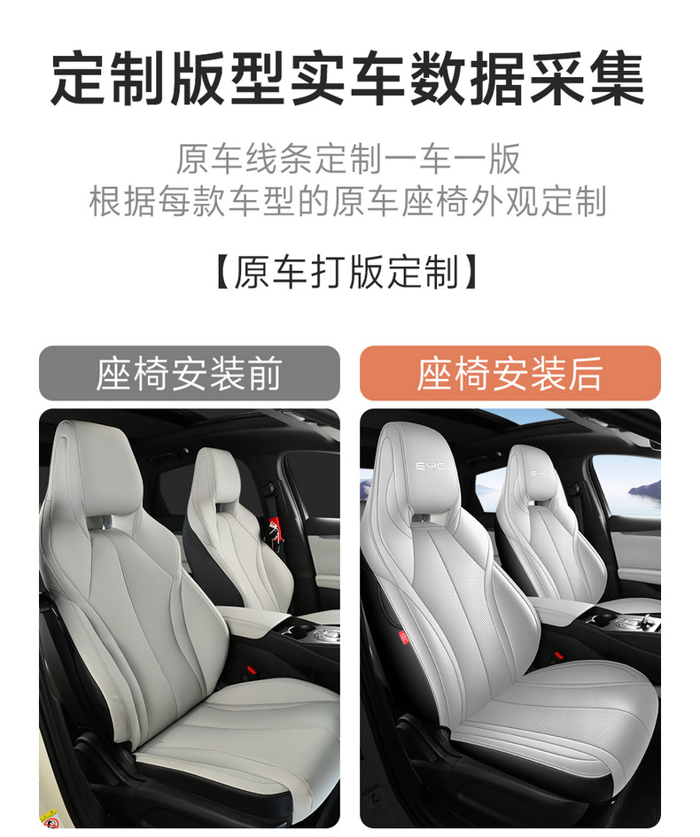 New Model of Special-Purpose Car Seat Cushion for Seal 06, Left and Right Steering Wheel, Overseas Seat Cover, Cross-Border Full Leather Car Seat Cushion Wholesale
