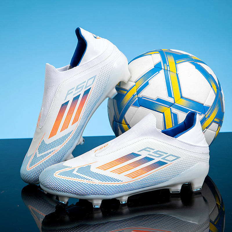 New Cross-Border Model World Cup F50 Football Shoes Fg Long Spike Turf Cleats for Men and Women Training and Competition Sports Shoes Wholesale New Cross-Border Model World Cup F50 Football Shoes Fg Long Spike Turf Cleats for Men and Women Training and Competition Sports Shoes Wholesale