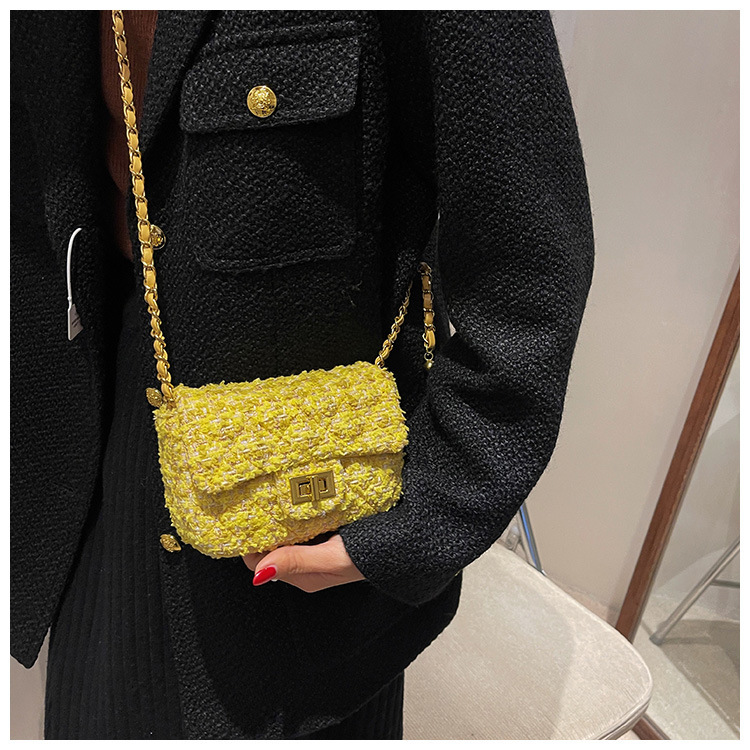 Nuovo vento profumato di lana autunno inverno nuova mini borsa a tracolla a forma di canapa e cotone da donna carina_voghion.com