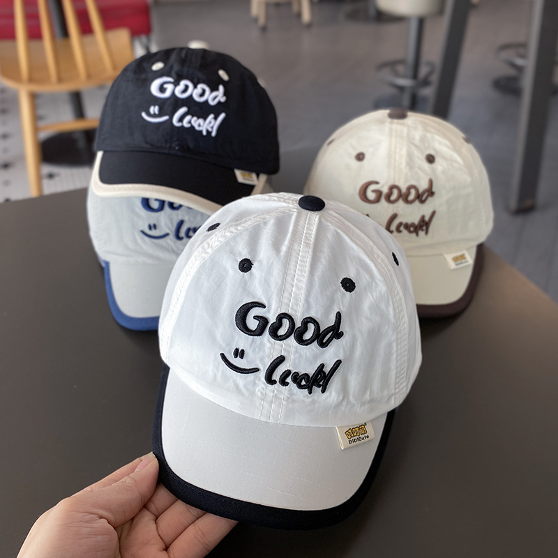 Sombrero de bebé verano delgado para hombre sombra del tesoro lengua de pato gorra de béisbol niños niños sol de secado rápido coreano verano masculino