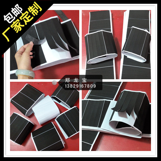 定.制各种规格泡棉脚垫 长形泡棉垫 单双面背胶泡棉自粘胶垫