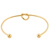 Golden jewelry stainless steel, accessory, bracelet, pink gold, wholesale