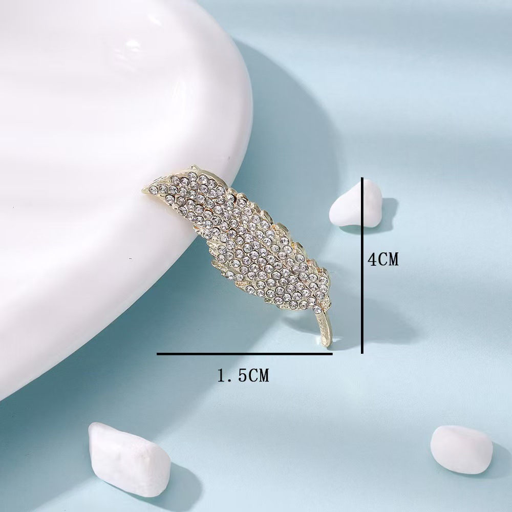 (2개) 창조적 인 깃털 브로치 숙녀 간단한 패션 디자인 감각 세트 CORSAGE 대기 럭셔리 핀 소스 제조 업체 제품