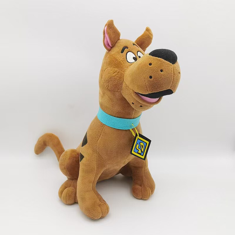 Cross-Border New Product Scooby Plush Toy Brown Great Dane Movie Scooby-Doo Dog Doll