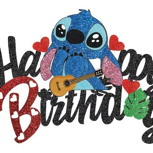 ステッチボーイ ブルーケーキインサート ステッチカード HAPPY BIRTHDAY ハッピーバースデーインサートフラグ|undefined