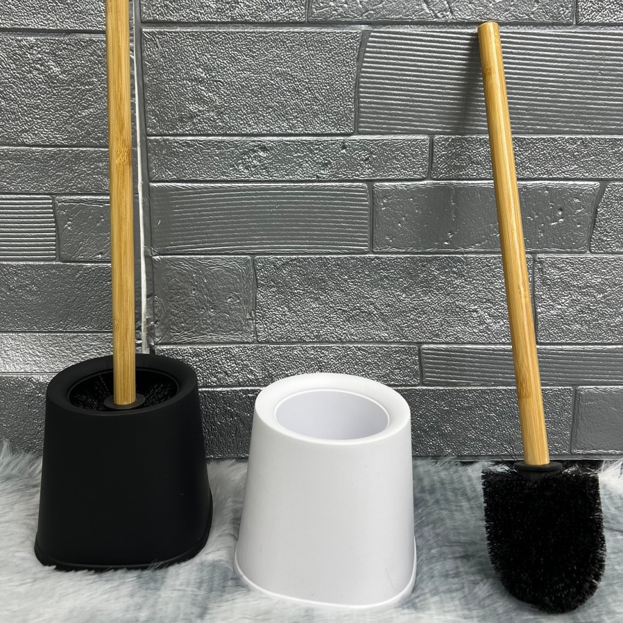 Cepillo de Inodoro Doméstico de Mango Largo de Plástico para Baño image 2