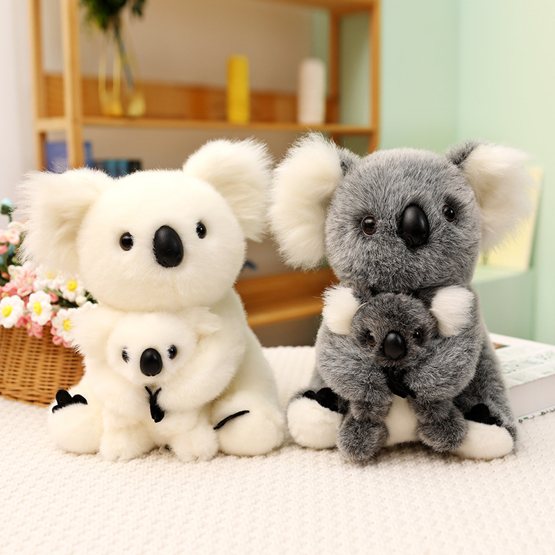 Cross-border simulation koala plush toy doll koala doll zoo souvenir children's day gift wholesale