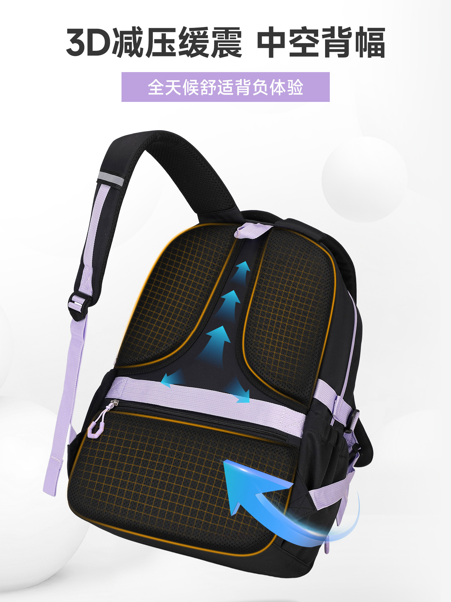 Mochila escolar transfronteriza encantadora para estudiantes de comercio exterior, mochila de tela suave, mochila de niñas de gran capacidad.