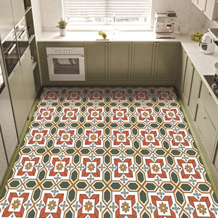 Toilet Bathroom Tile Anti-slip Waterproof Stickers Kitchen Floor Renovation Floor Stickers Decorative Self-adhesive Wall Stickers Floor Stickers