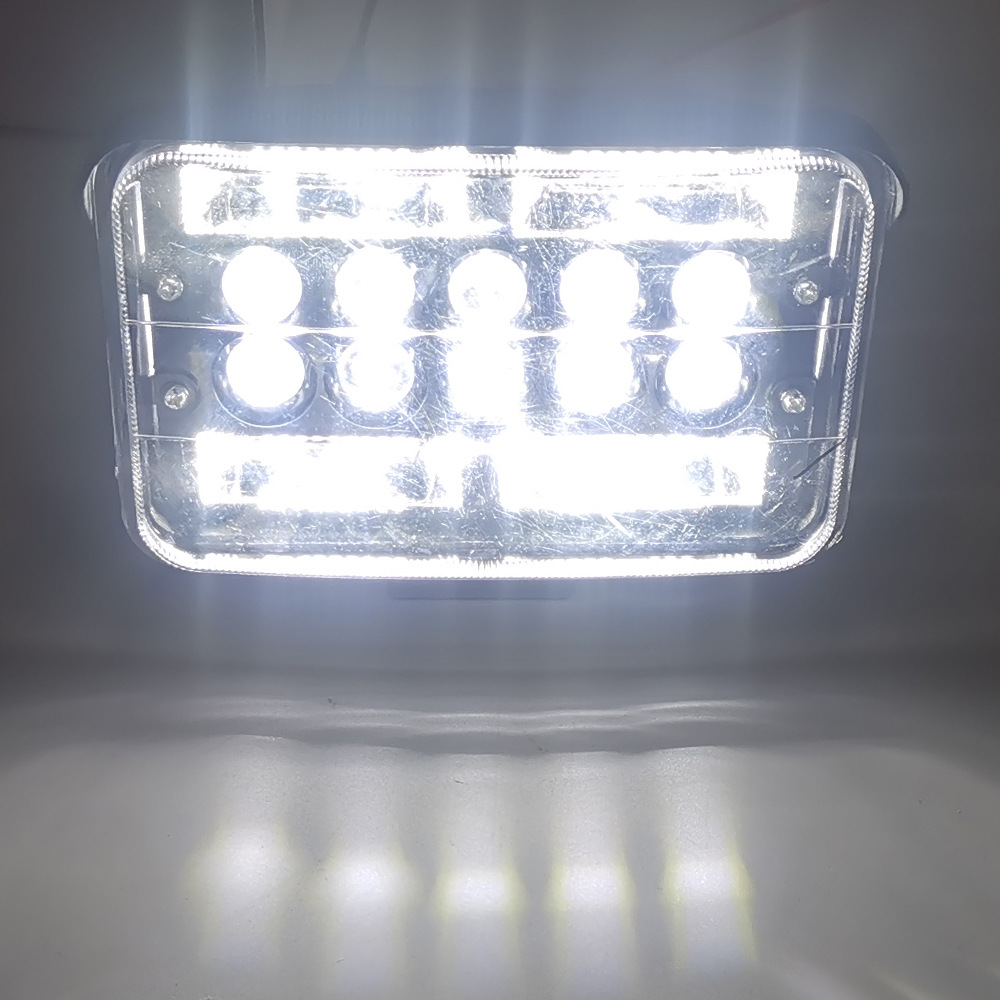 Luz DE TRABAJO LED Luz de marcha atrás Modificación de advertencia Amarillo Blanco rojo blanco luz de parachoques delantero vehículo todoterreno camión Luz de circulación diurna 30W