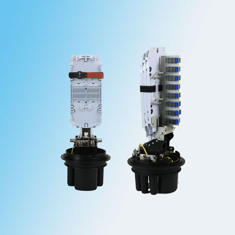 光缆接头盒适配型  机械热缩款壁挂式光纤面板盒式皮缆IP68防护