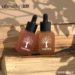 30ml transparent thick-walled dropper bottle 50ml high-grade essence liquid bottle plastic PETG cosmetic skin care packaging material