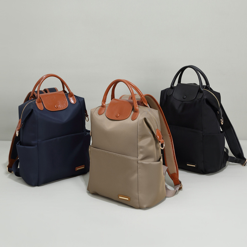 Women's Backpack for Business Trips and Commuting, Large Capacity, 14inch Laptop Handbag, Water-Resistant