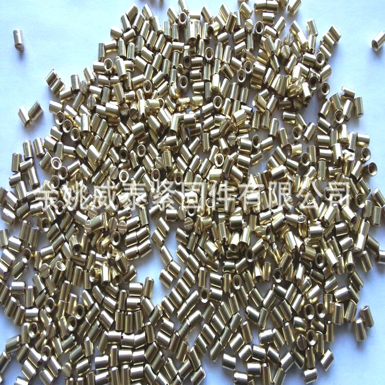 自拍杆一字槽铜螺母M3M2.5手机夹相机支架螺母1/4X6X8英制铜螺母