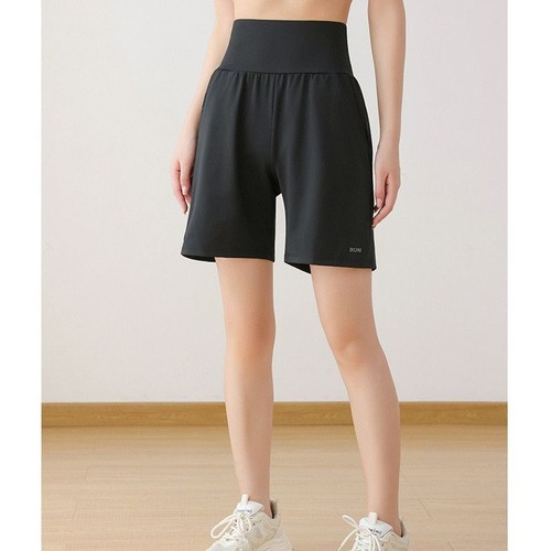 Yoga pants loose casual running quick-drying women's summer mid-thigh shorts fitness pants with back pocket
