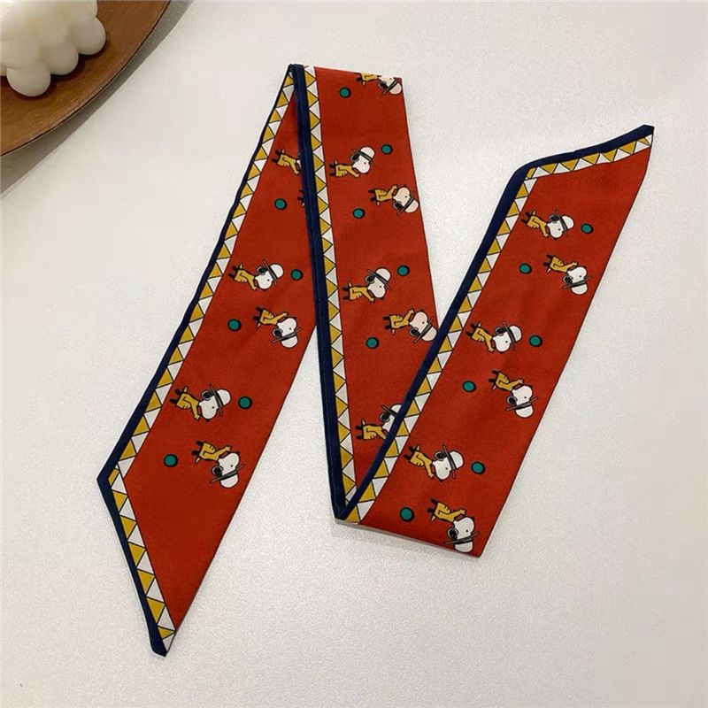 Estilo francés Internet celebridad bufanda banda para el cabello Niñas vintage pajarita banda para el cabello largo Corea del Sur ins cuerda para el cabello accesorios para el cabello