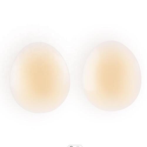 Factory direct sales 8CM ultra-thin invisible silicone breast patch, traceless, non-adhesive, anti-light and anti-bump silicone breast patch