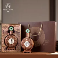 2025 новых стильных упаковок для алкоголя: креативные прозрачные акриловые и деревянные коробки для алкоголя, готовые к продаже с бесплатной доставкой