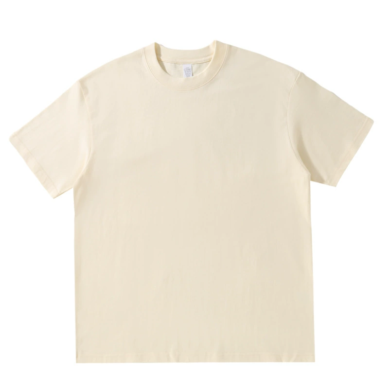 Футболка унисекс oversize, дышащий хлопок, круглый ворот, плотность 230 г