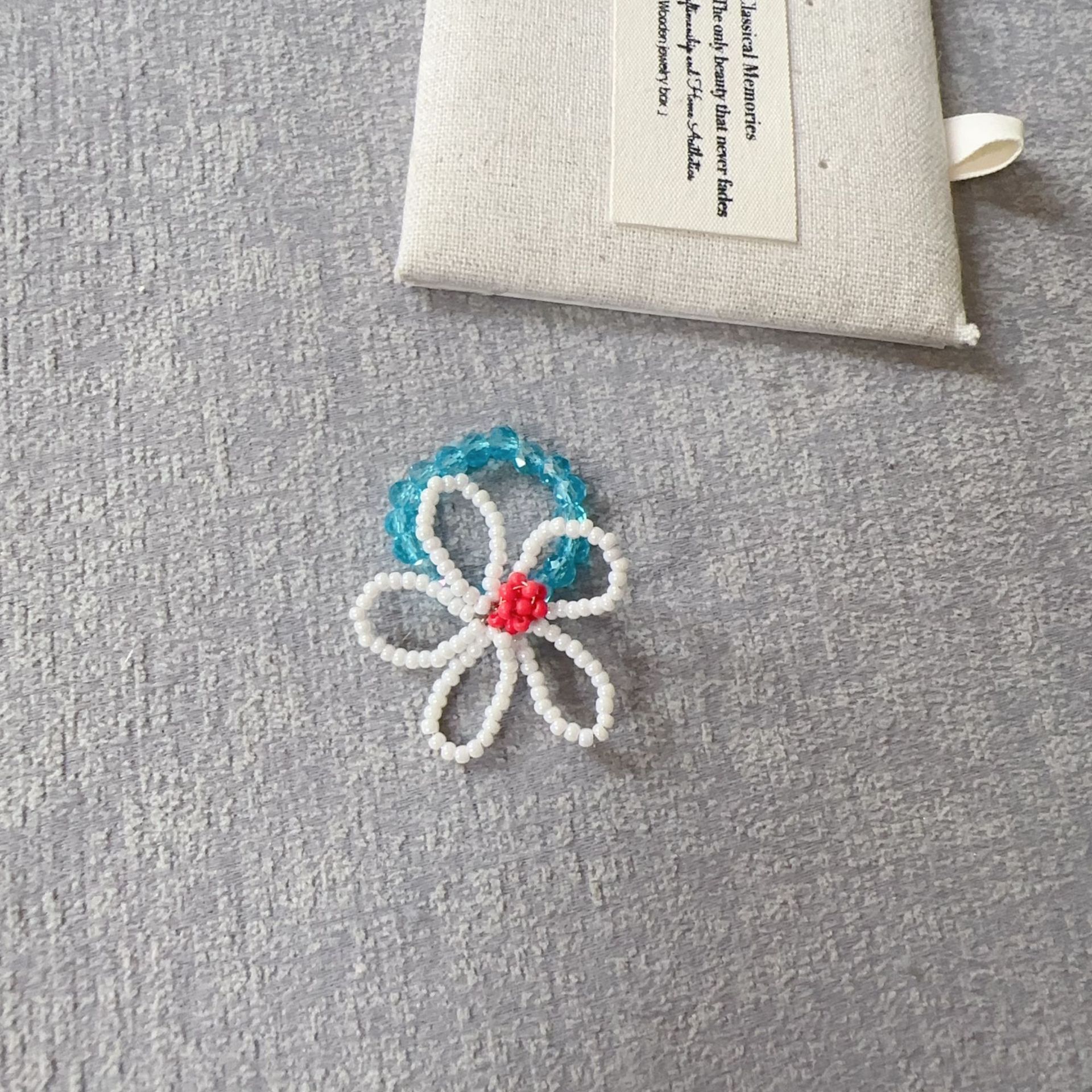 Blue flower
