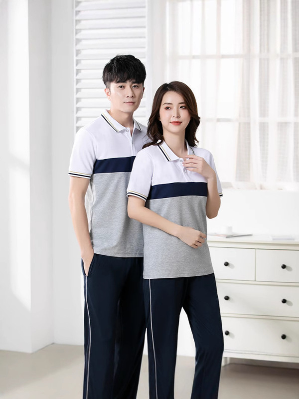 夏中学生制服セット、中学生男女運動会クラス制服、小学生半袖Tシャツグループユニフォーム|undefined