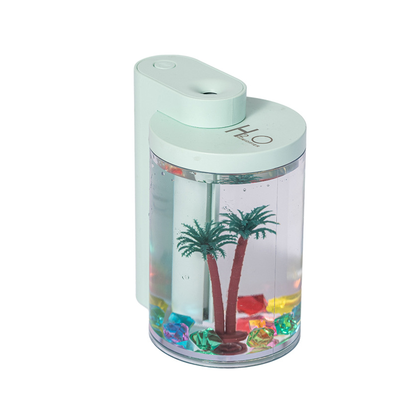Exclusive transfronterizo para humidificador de micro paisaje, máquina de aromaterapia de niebla para el hogar, mini humidificador usb, personalización de regalos