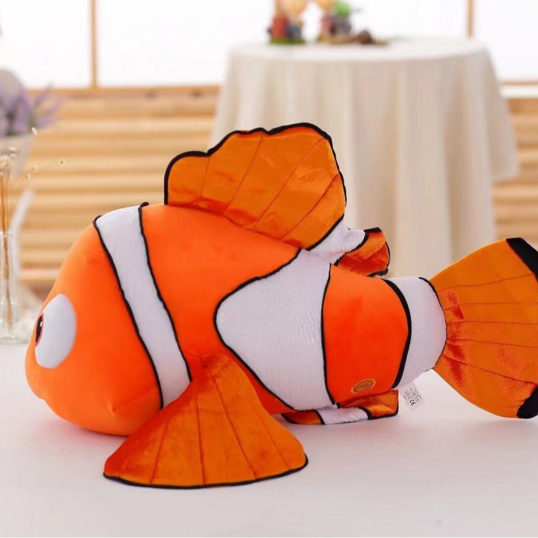 Buscando a Nemo Animal Nemo Pez payaso Muñeca de peluche Almohada Evento para niños Regalos Decoración Decoración