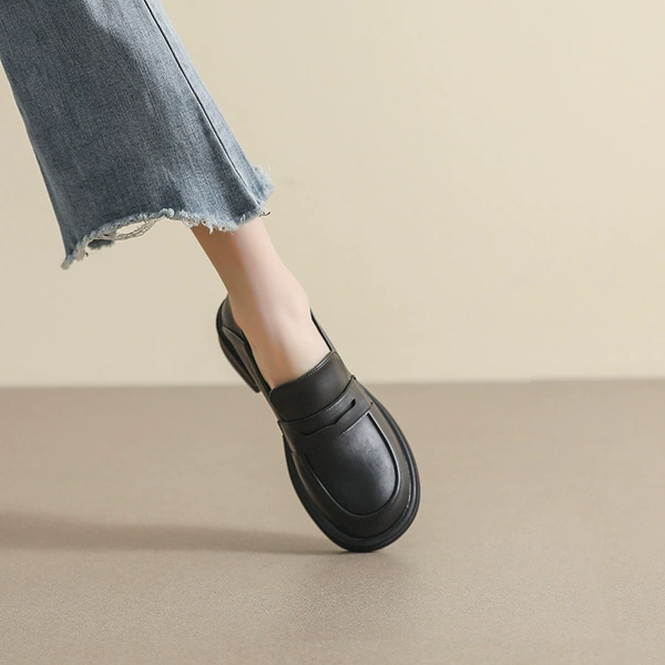 398-1 matte flat bottom 3cm soft leather soft bottom