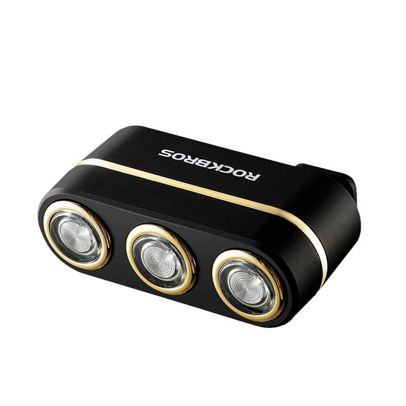 Bicycle brake sensing, three color warning taillights, mountain road bikes, night riding equipment_voghion.com